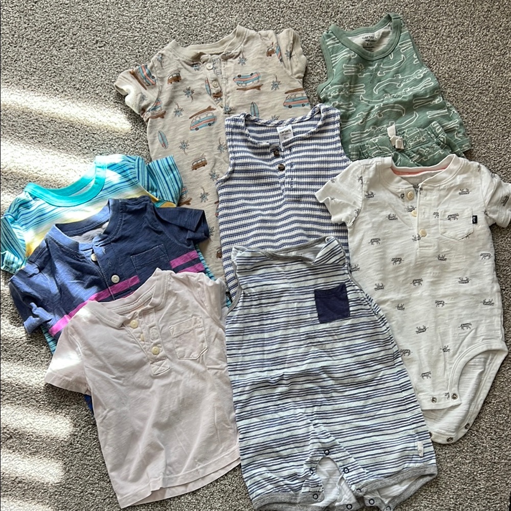 Assorted Baby Onesies and Rompers